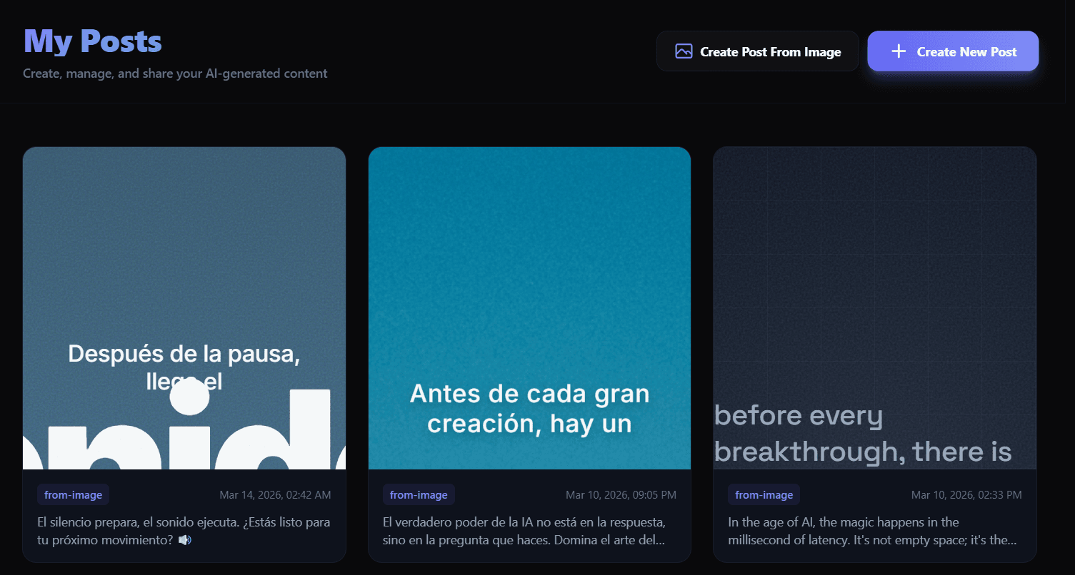 Step 01 — Generate